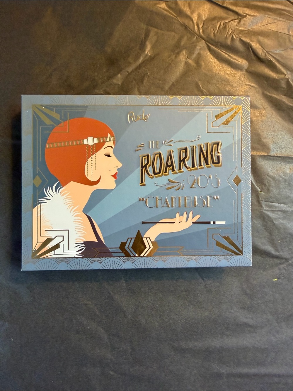Ruse Cosmetics Roaring 20s 'Chatteuse' 12 Eye Shadow Art Deco Palatte